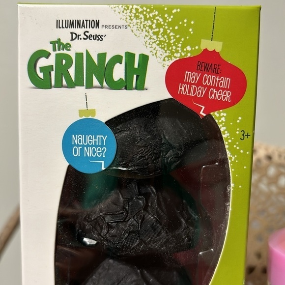 NEW GROUCHY GRINCH GRAPE COAL BATH BOMBS & SWEET CINDY LOU WHO FRUITY BODY SCRUB - Picture 4 of 15